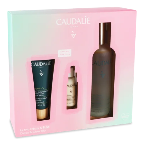 Набір Еліксир Вода+Сировотка+Маска №2839 Beauty Elixir Caudalie 1шт, с/б