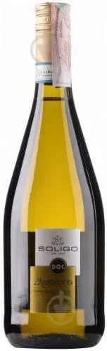 Вино ігристе біле брют Soligo Prosecco Treviso - Tappo Stelvin 0.75л