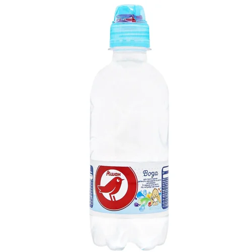 Вода Auchan дитяча негазована спорт 0,33л