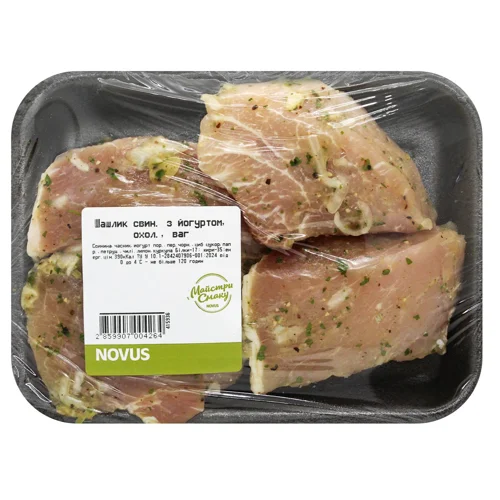 Шашлик свинячий з йогуртом