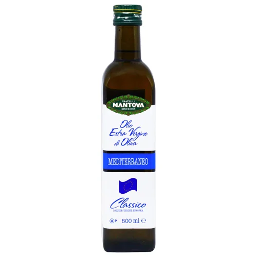 Олія оливкова Mantova Extra Virgin Європейський бленд 0,5л