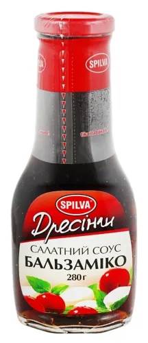 Соус салатний Бальзаміко Spilva с/пл 280г