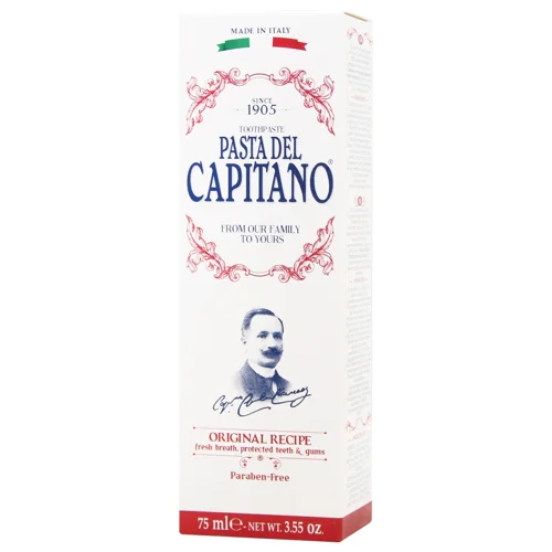 Зубна паста Pasta Del Capitano 1905 оригінальний рецепт 75мл