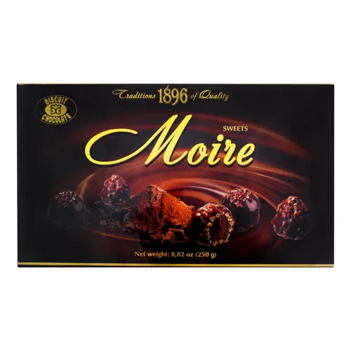 Цукерки Moire Biscuit Chocolate к/у 250г