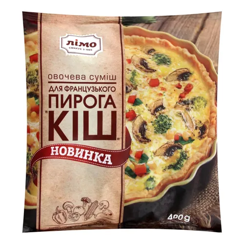 Суміш овочева Для французького пирога Кіш Лімо 400г