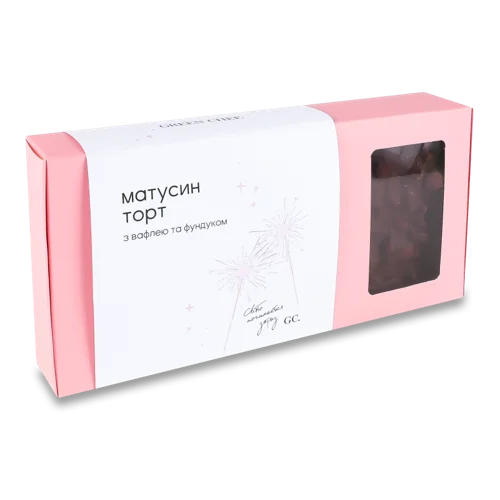 Торт Вафельний З Фундуком Матусин, В/ґ, К/у 350г