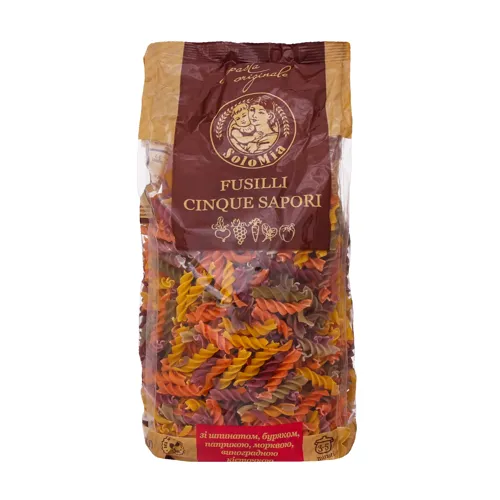 Вироби макаронні Соломія Спіралі 700г