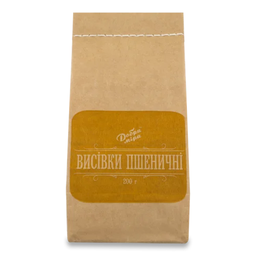 Висівки Пшеничні В/ґ, Добра Міра, 200г