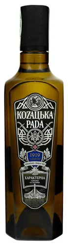 Горілка 0.5л 40% Характерна Козацька рада пл