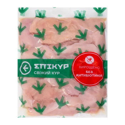 Філе курки-бройлера Епікур без антибіотиків охолоджене фасоване