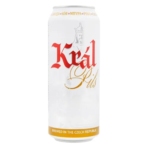 Пиво Kral Pils світле 4,1% 0,5л