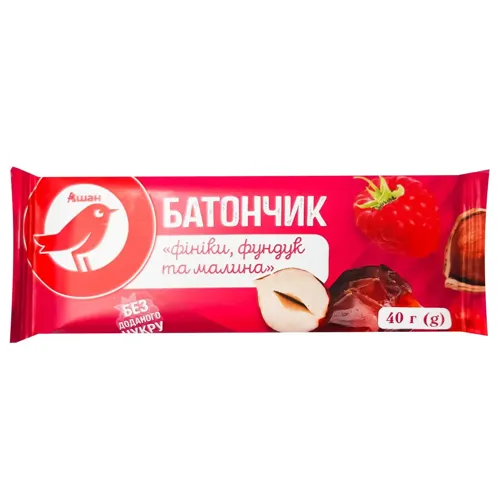 Батончик Фінік, Фундук