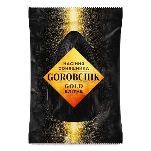 Насіння Соняшника Смажене Вищого Ґатунку Gold Gorobchik, 135г