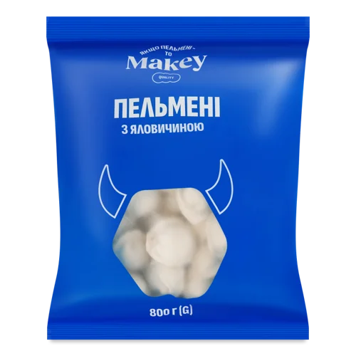 Пельмені Яловичині В/ґ, 800г