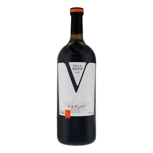 Вино 1.5л 9.5-14% червоне сухе Merlot Villa Krim пл
