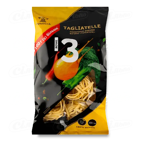 Вироби макаронні Зерновита Тальятеле яєчні, 350г