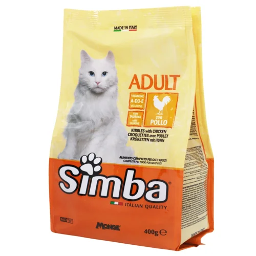 Корм сухий Simba з куркою для котів 400г