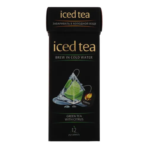 Чай зелений листовий з цитрусом Iced tea Curtis
