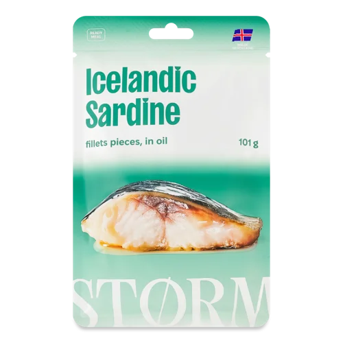 Філе Ісландської Сардини Шматочками В Олії, з/б 101г