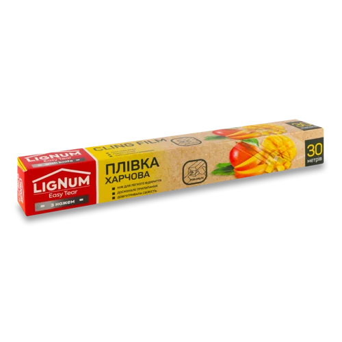 Плівка Харчова З Ножем Easy Tear LigNum, 30м, в/к, 1шт