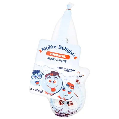 Сир плавлений Alpine Delights Міні 45% 3шт х 20г
