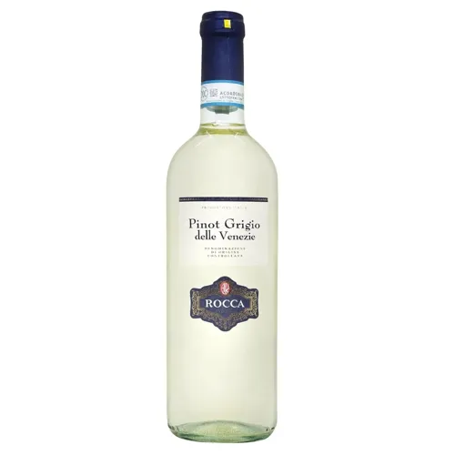 Вино Rocca Pinot Grigio Delle Venezie DOC біле сухе 12,5% 0,75л