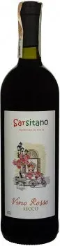 Вино Sarsitano Vino Rosso Secco червоне сухе 0.75л 10.5%