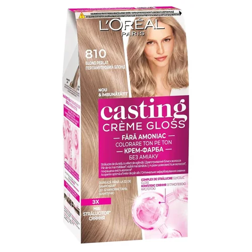 Фарба для волосся L'oreal Paris Casting Creme Gloss 810 Перламутровий блонд