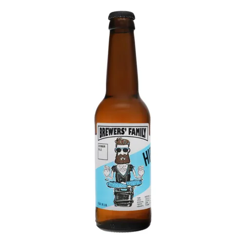 Пиво 0.33л 4.5% світле нефільтроване непастеризоване Hippie Pils First Dnipro Brewery пл