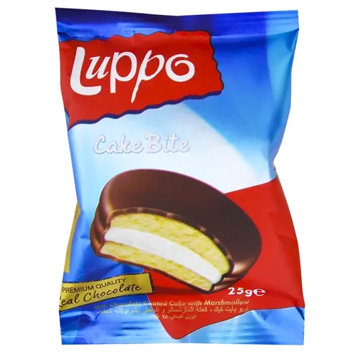 Кекс Luppo з маршмеллоу в молочному шоколаді 25г
