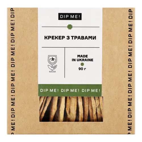 Крекер з травами Dip me! к/у 90г