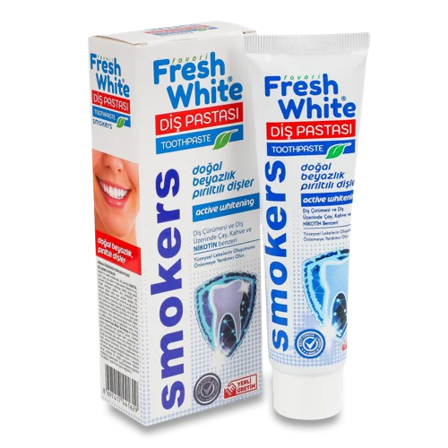 Зубна Паста Smokers Favori Fresh White, Вищого ґатунку, 90 г