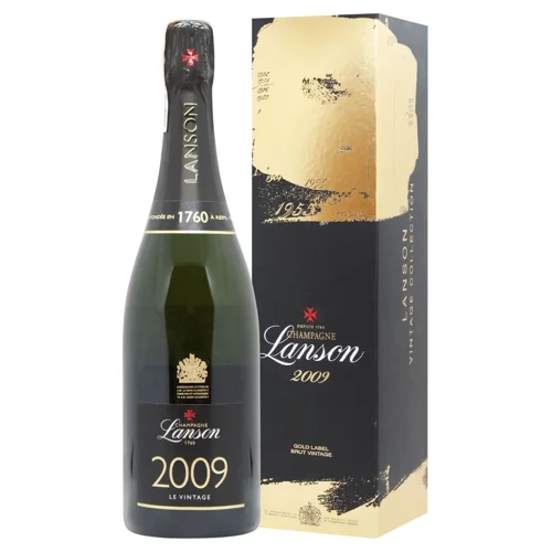 Шампанське Lanson Le Vintage 2009 біле брют 12,5% 0,75л