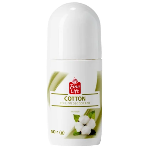 Дезодорант кульковий Fine Life Cotton для жінок 50г