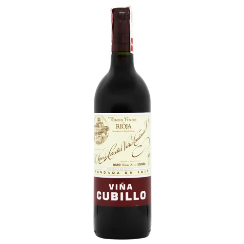 Вино Vina Cubillo Tinto Crianza червоне сухе 13,5% 0,75л
