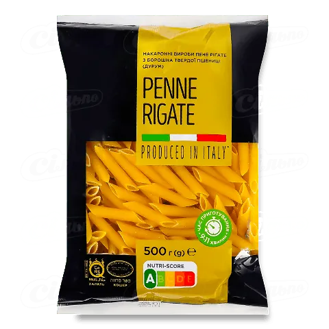 Вироби макаронні «Премія»® Penne Rigate з твердих сортів пшениці, 500г