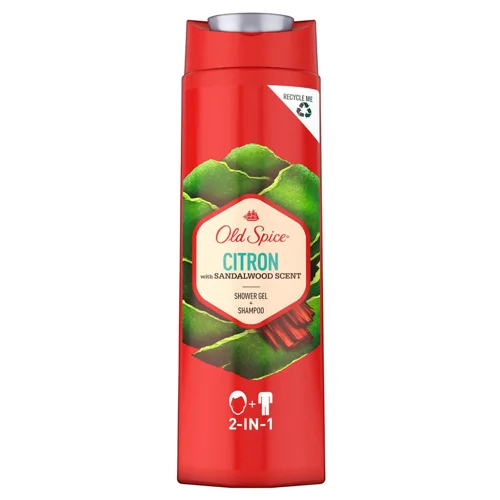 Гель для душу Old Spice Citron з екстрактом сандалового дерева 400мл