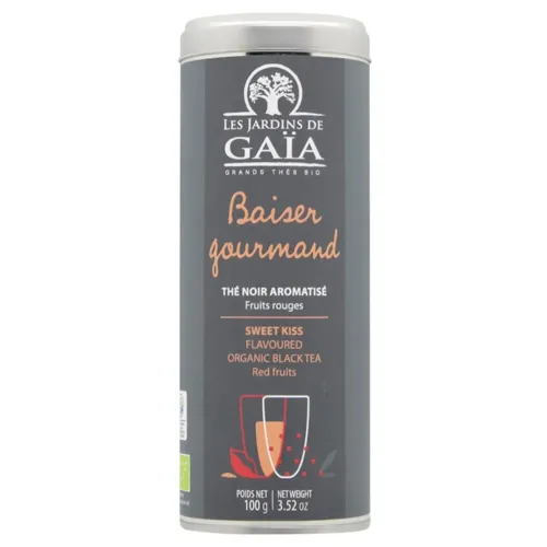 Чай Les Jardins de Gaia Sweet Kiss органічний з ароматом ягід 100г