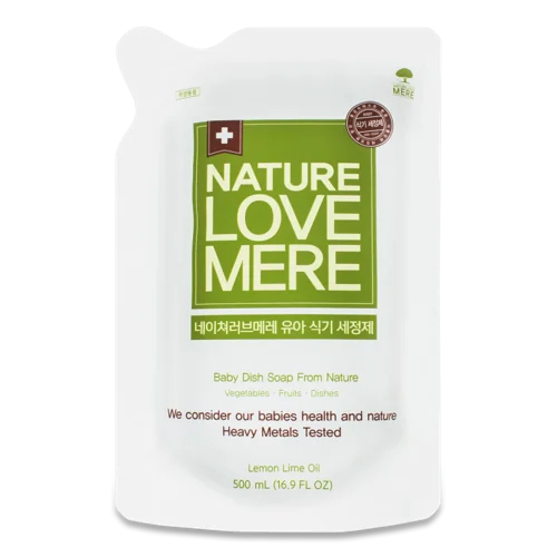 Засіб Для Миття Дитячого Посуду NatureLoveМере 500мл, натуральний, гіпоалергенний