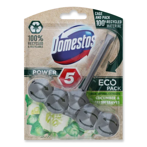 Блок для Очищення Унітазу Power 5 Domestos 55г, в/ґ, натуральна оболонка