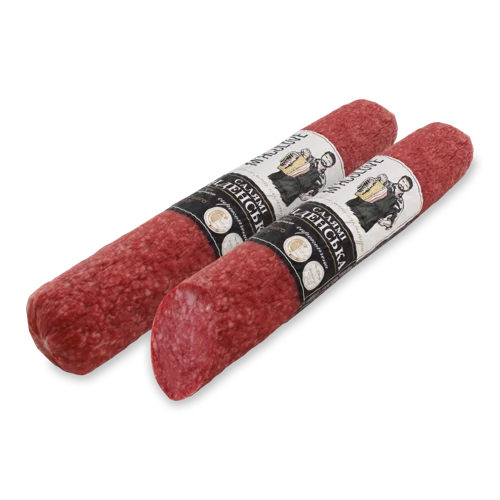 Ковбаса Салямі Віденська М'ясоlove Сирокопчена, кг