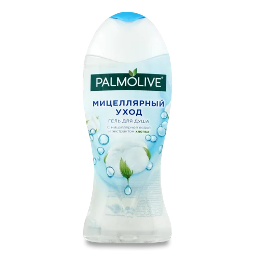 Гель для душу з міцелярною водою та екстрактом бавовни, Palmolive, 250 мл