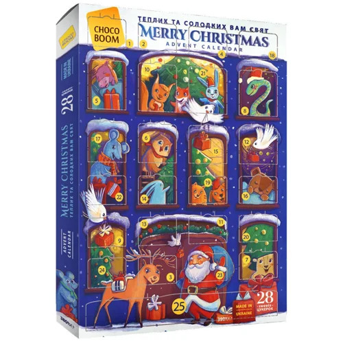 Адвент-календар Chocoboom 380г