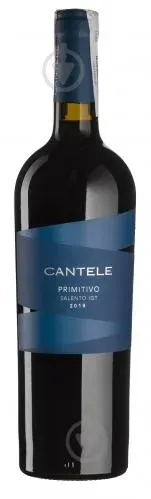 Вино червоне сухе Cantele Primitivо 0.75л
