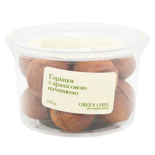 Горішки Green Chef з арахісовою начинкою 250г