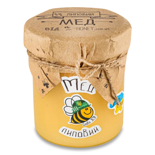 Мед Липовий Вищого Ґатунку, С/Б 460г