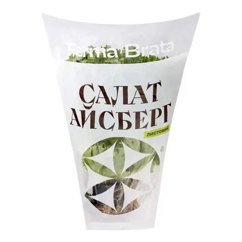 Салат листовий Айсберг Ferma Brata м/у 1шт