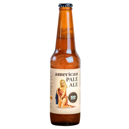 Пиво SD Brewery American Pale Ale верхового бродіння 5,2% 0.33л