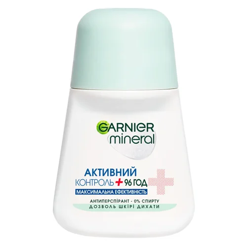 Антиперспірант кульковий Garnier Mineral Активний контроль Максимальна ефективність 50мл