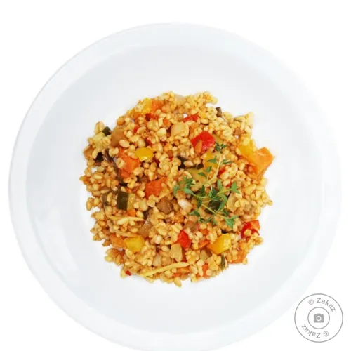 Булгур з овочами по-турецьки